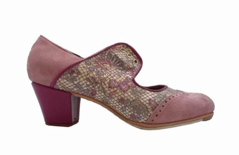 Fátima Cordón. Zapato de Flamenco para Personalizar de Gallardo